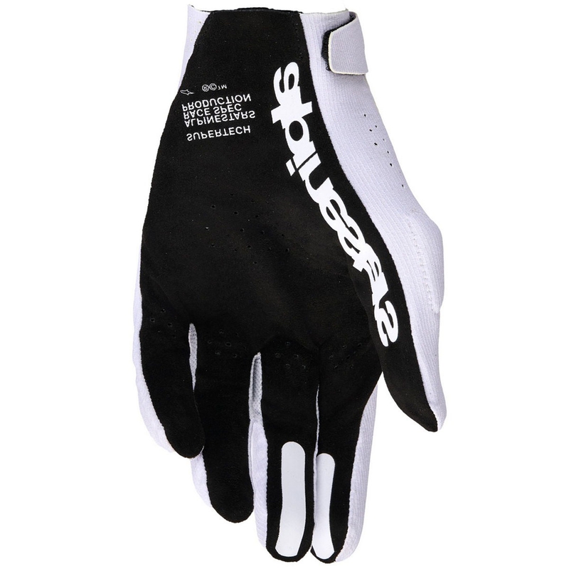 Mănuși motocross Alpinestars Supertech MX liliac deschis-negru