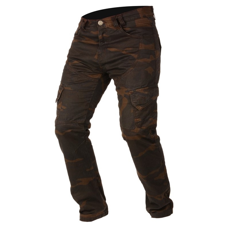 Ayrton Camino blugi maro camuflați pentru motociclete Ayrton Camino lichidare