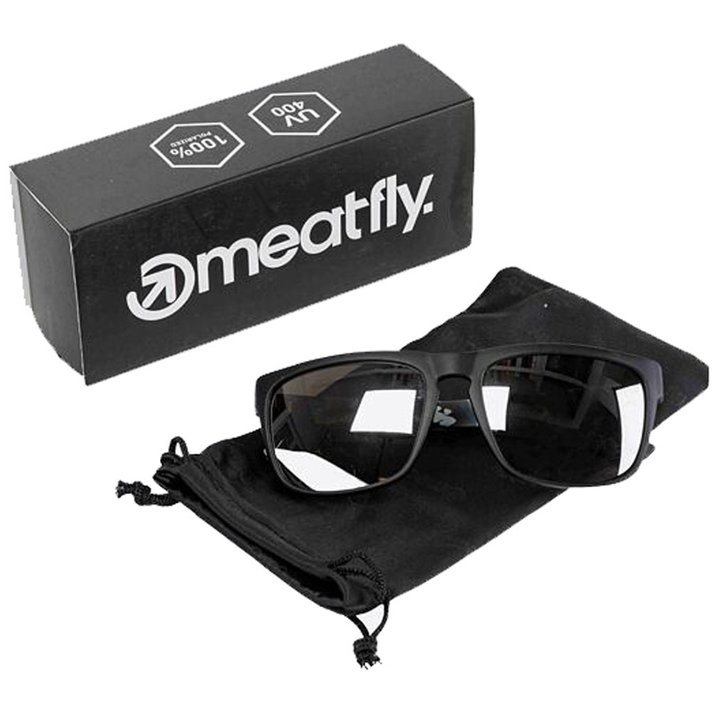 Ochelari de soare Meatfly Ronnie Pink Flowers negru-roz