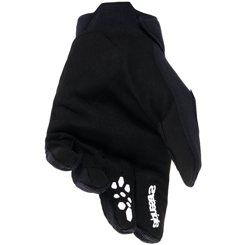 Mănuși motocross Alpinestars Full Bore V2 pentru tineri/copii, negru-alb