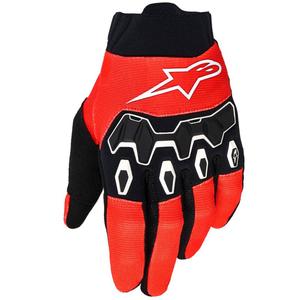 Mănuși motocross Alpinestars Full Bore V2 pentru tineri/copii, roșu, negru-alb