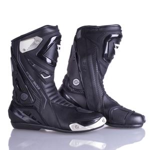 Ghete motociclete Street Racer GTR negre