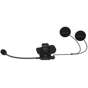 Suport pentru cască cu accesorii pentru căștile Sena 60S, inclusiv microfon fix, negru