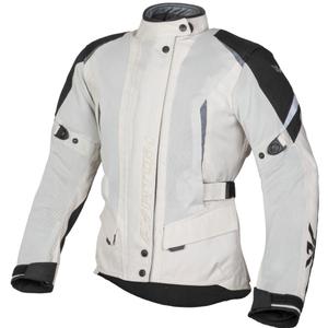 Geacă de motocicletă pentru femei Ayrton Teressa II Flow crem-nisipiu