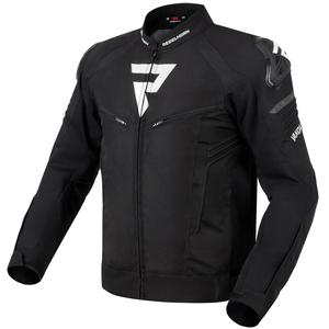 Geacă de motocicletă Rebelhorn Vandal negru-alb