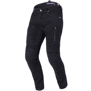 Blugi moto Street Racer Stretch II CE negri
