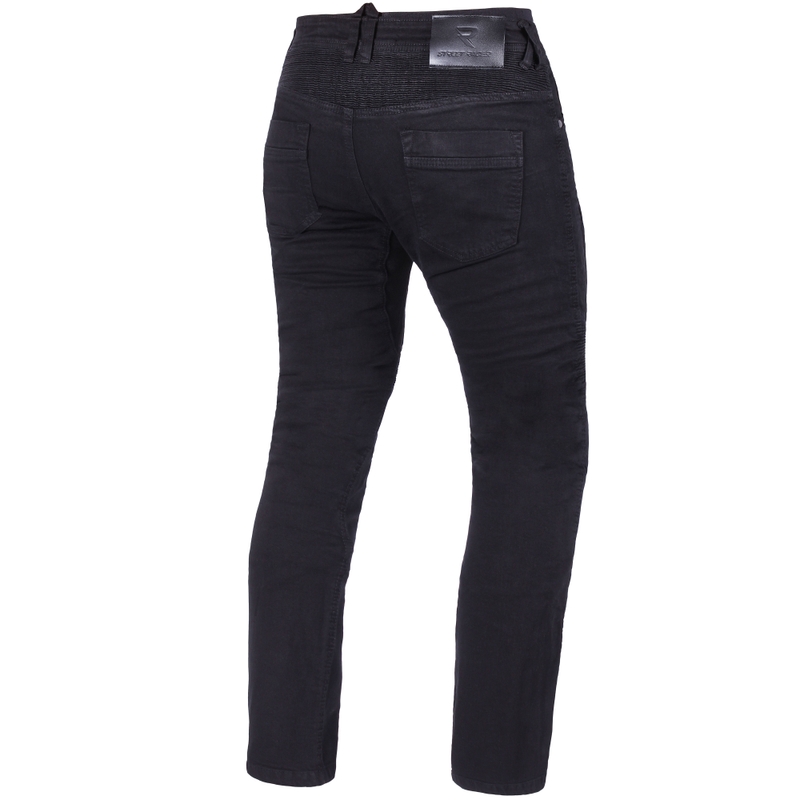 Blugi motocicletă Street Racer Stretch II CE negri