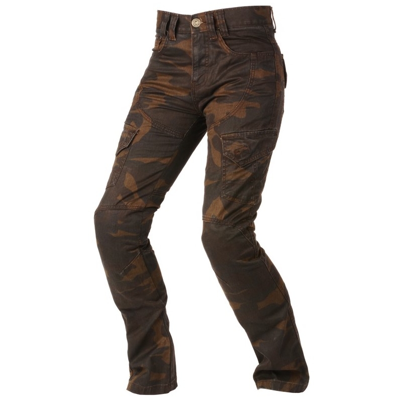Blugi pentru femei Ayrton Camino maro camuflaj maro lichidare