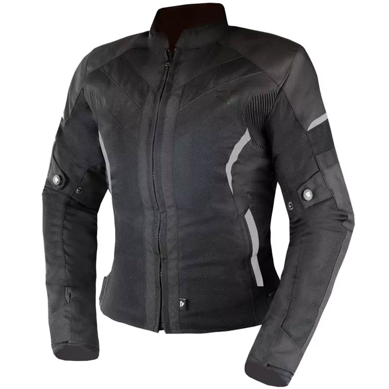 Geacă de motocicletă pentru femei Street Racer Betty II Air neagră
