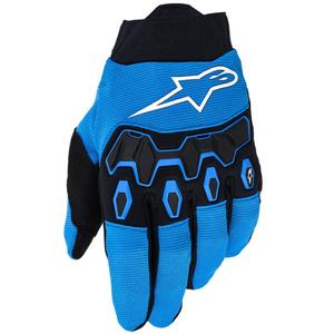 Mănuși de motocicletă Alpinestars Full Bore V2 pentru tineri/copii, albastru-negru