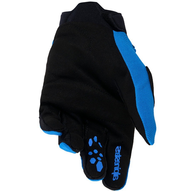 Mănuși de motocicletă Alpinestars Full Bore V2 pentru tineri/copii, albastru-negru