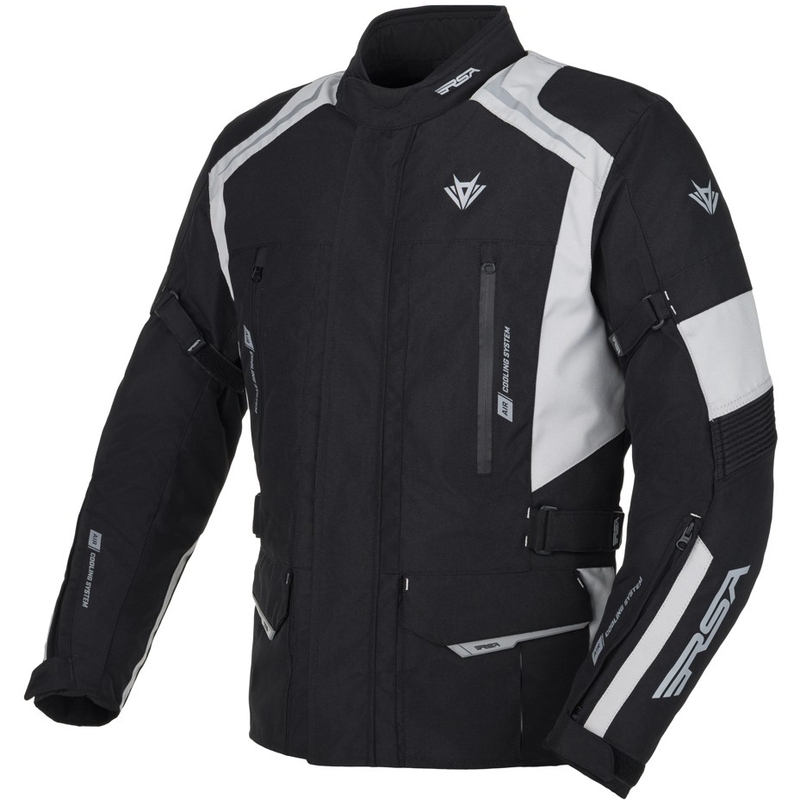 Geacă de motocicletă RSA EXO 2 negru-gri