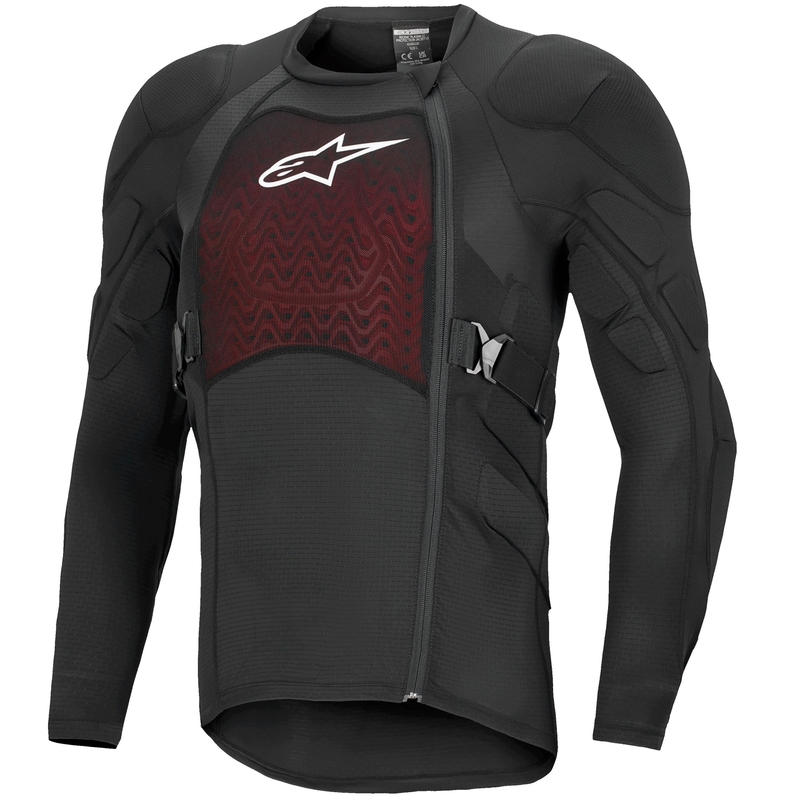 Protecție corp Alpinestars Bionic Plasma LT cu mânecă lungă, negru-roșu-alb