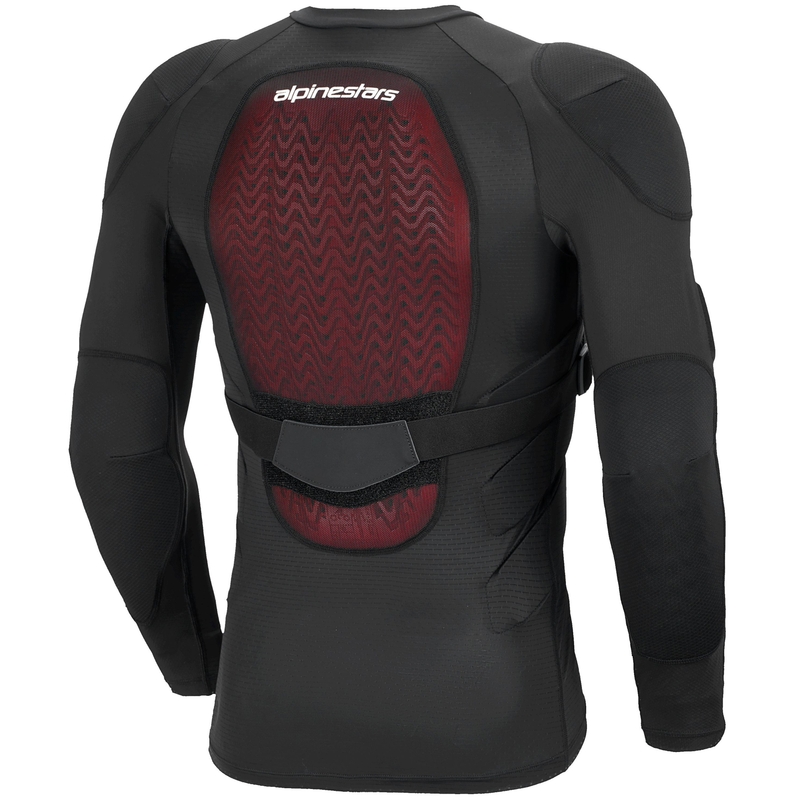 Protecție corp Alpinestars Bionic Plasma LT cu mânecă lungă, negru-roșu-alb