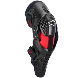 Protecții genunchi Alpinestars SX-1 Plasma negru-roșu-gri