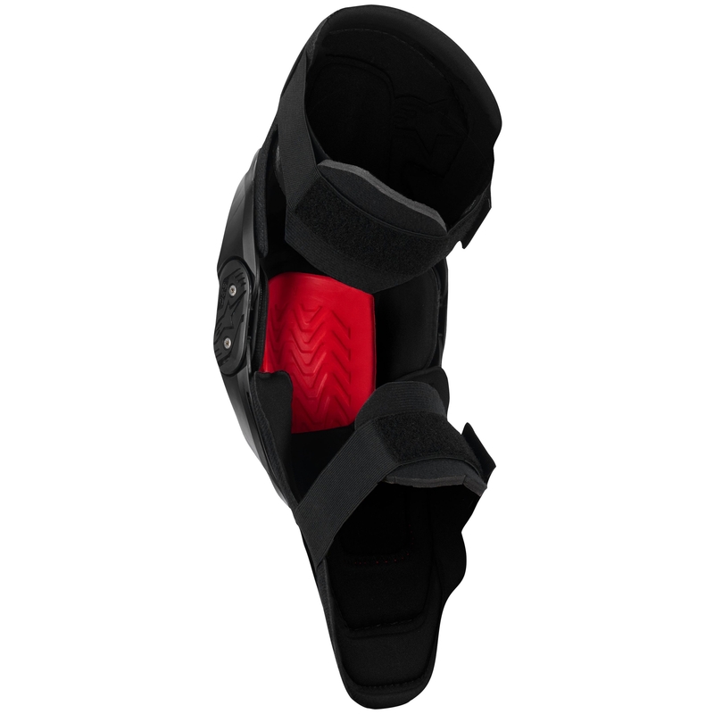 Protecții genunchi Alpinestars SX-1 Plasma negru-roșu-gri