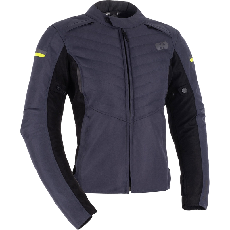 Geacă de motocicletă pentru femei OXFORD VALENCIA 2D 3.0 negru-gri