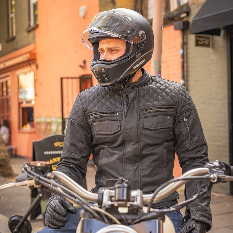 Geacă de motocicletă OXFORD HARDY 2.0 neagră