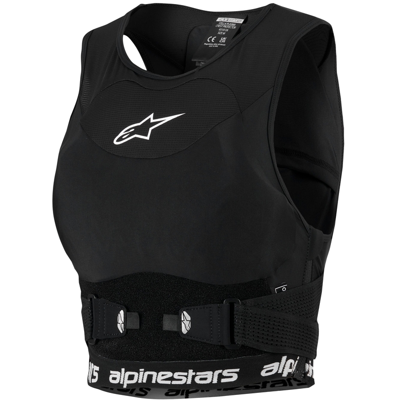 Protecție de piept Alpinestars Stella Plasma pentru femei, negru-alb