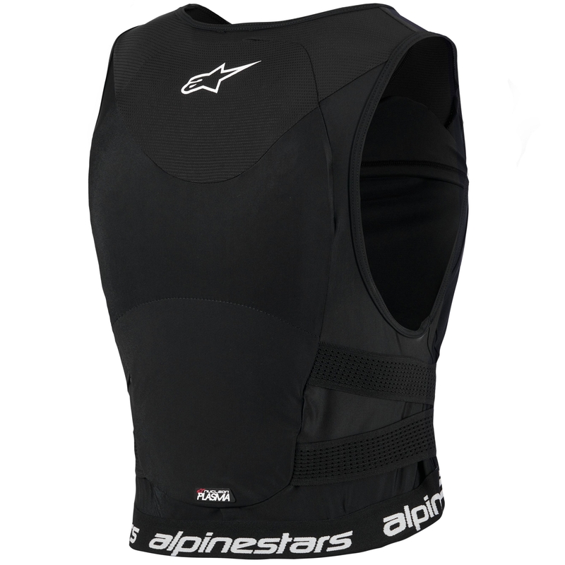 Protecție de piept Alpinestars Stella Plasma pentru femei, negru-alb