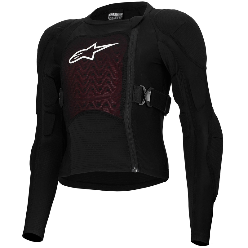 Protecție corp cu mânecă lungă Alpinestars Bionic Plasma LT Youth, negru-roșu-alb