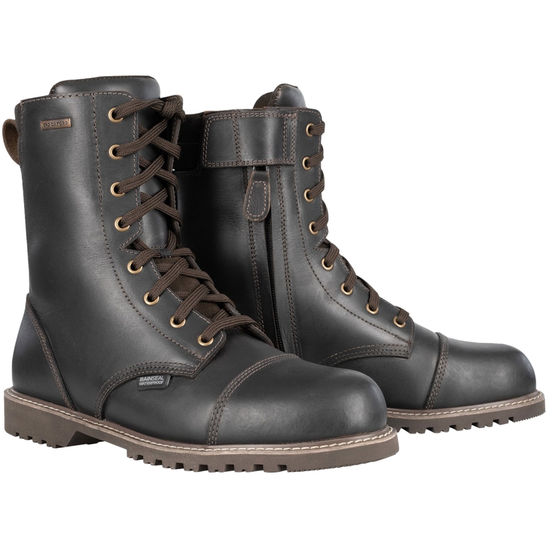 Ghete moto Oxford Merton 2.0 maro