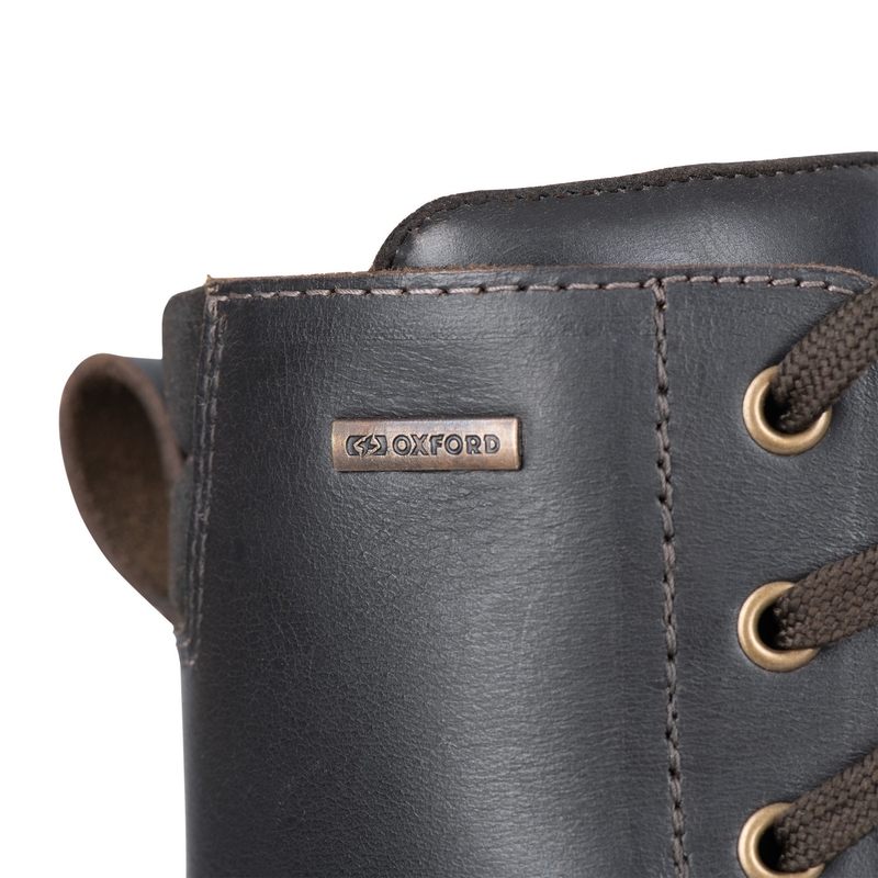 Ghete moto Oxford Merton 2.0 maro