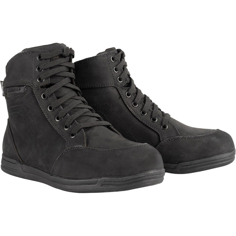Ghete de motocicletă pentru femei OXFORD KICKBACK DRY2DRY™ negre