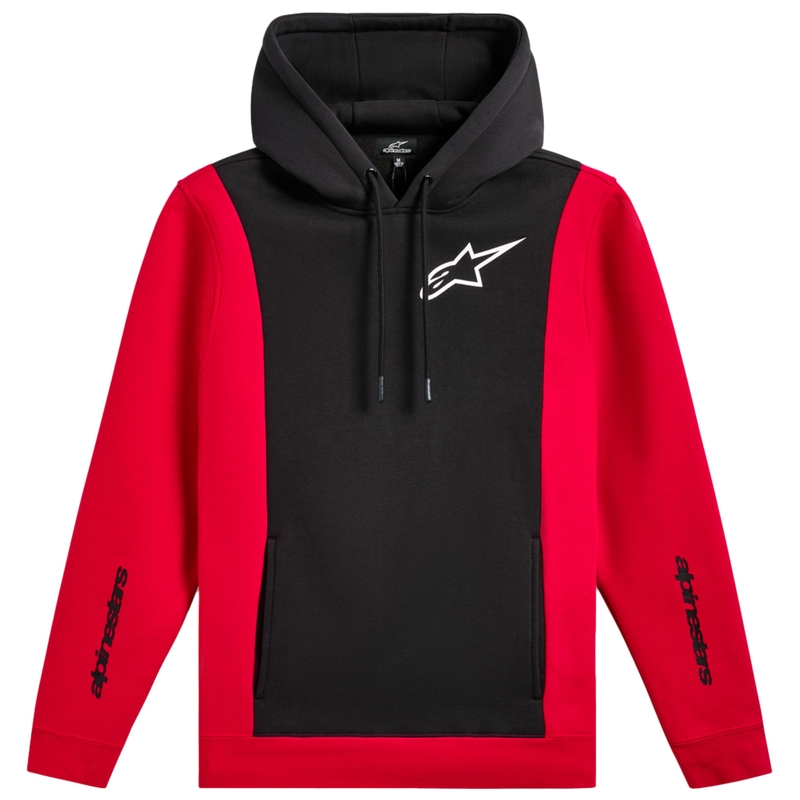 Hanorac Alpinestars Ignite negru-roșu