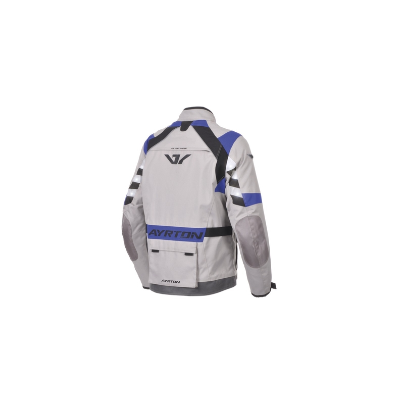 Ayrton Fuel jachetă de motocicletă gri-negru-albastru