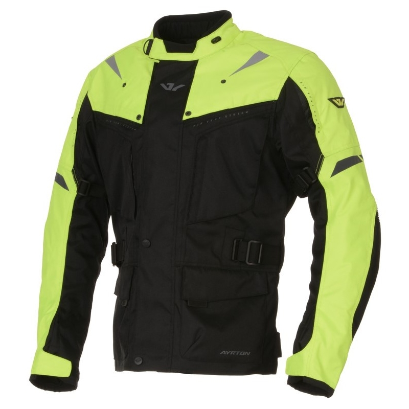 Ayrton Arcon negru-fluo galben jacheta de motociclete lichidare