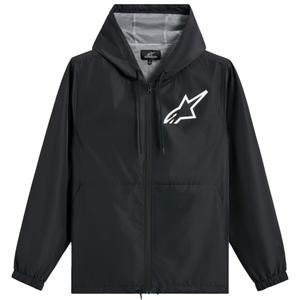 Jachetă Alpinestars Speeder Chromium Windbreaker Negru-Alb