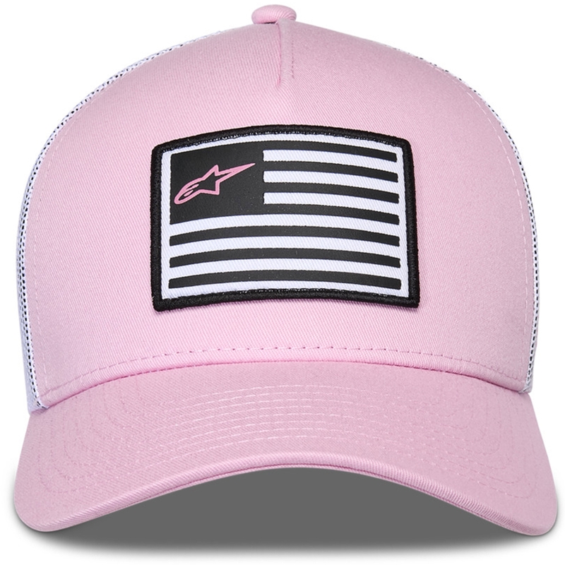 Căciulă Alpinestars Flag Snap roz-alb