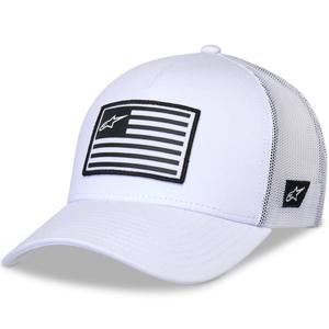 Căciulă Alpinestars Flag Snap alb-alb