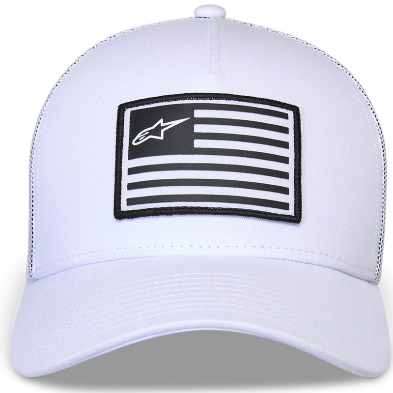 Căciulă Alpinestars Flag Snap alb-alb