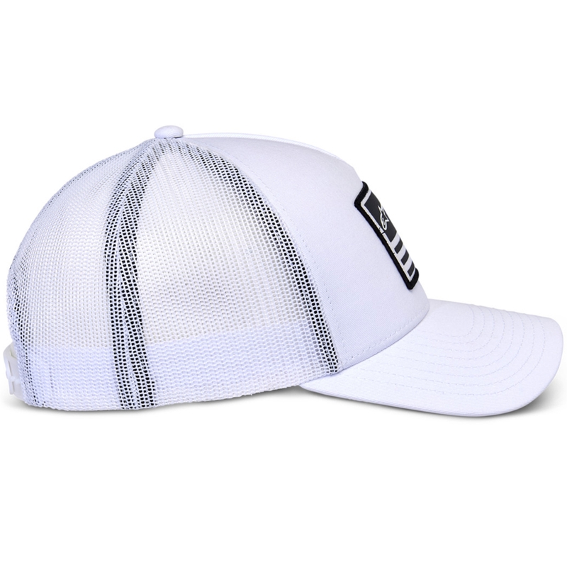 Căciulă Alpinestars Flag Snap alb-alb
