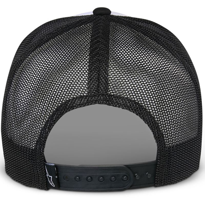 Căciulă Alpinestars Flag Snap alb-negru