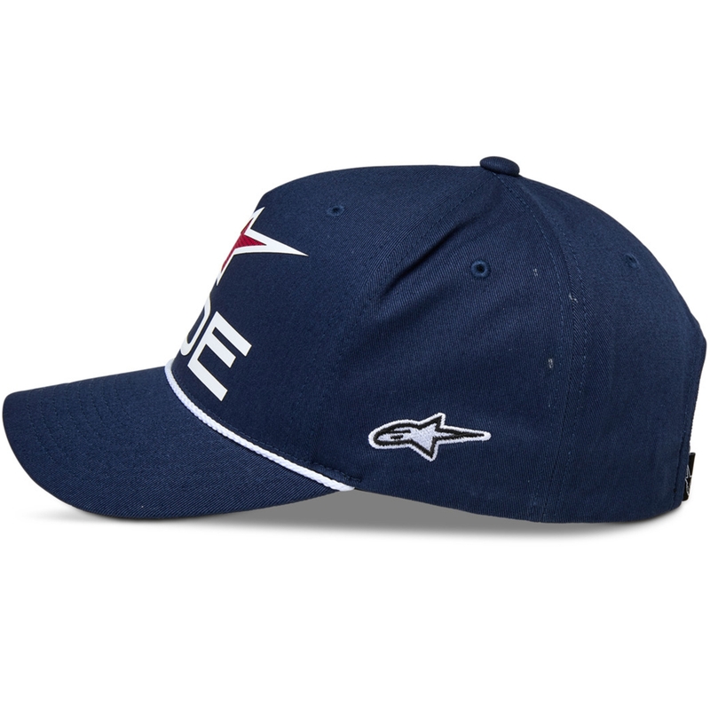Șapcă Alpinestars Ride Comp Snapback albastru-alb-roșu