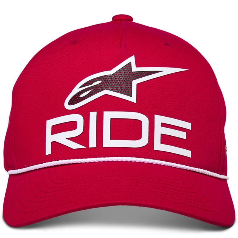 Șapcă Alpinestars Ride Comp Snapback roșu-alb-negru