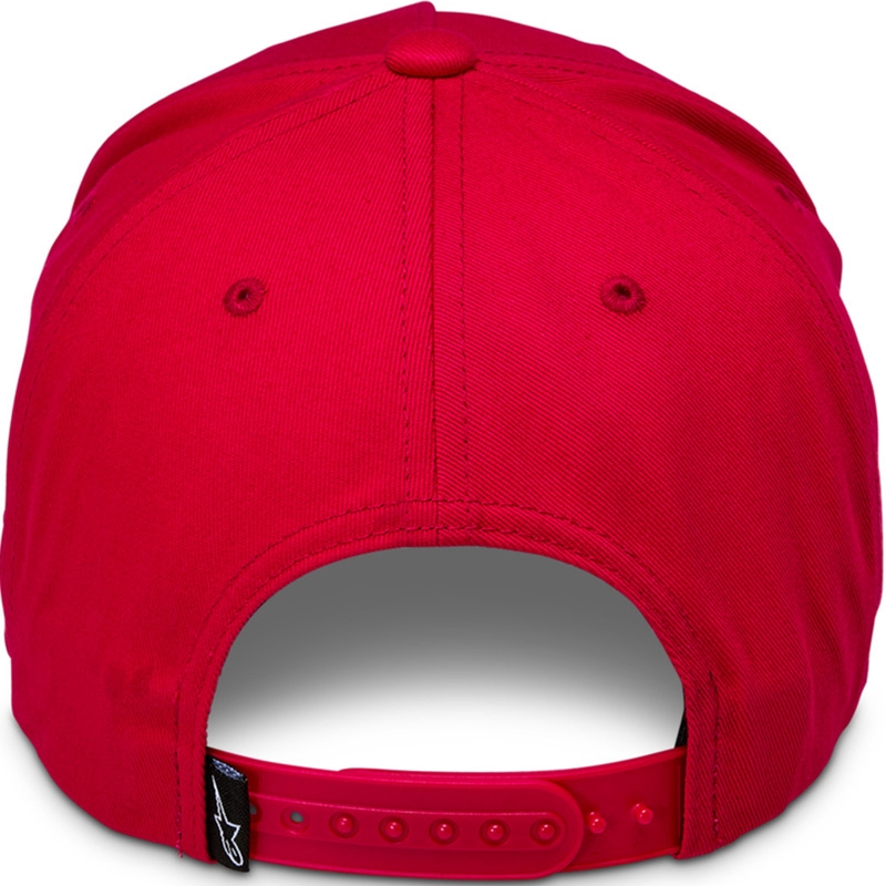 Șapcă Alpinestars Ride Comp Snapback roșu-alb-negru