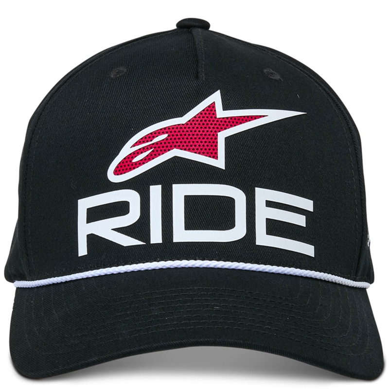Șapcă Alpinestars Ride Comp Snapback negru-alb-roșu
