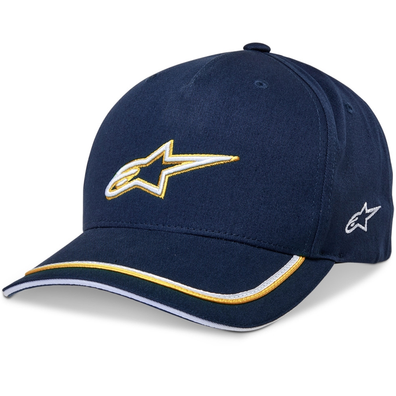 Șapcă Alpinestars Ascencion Snapback albastru-auriu