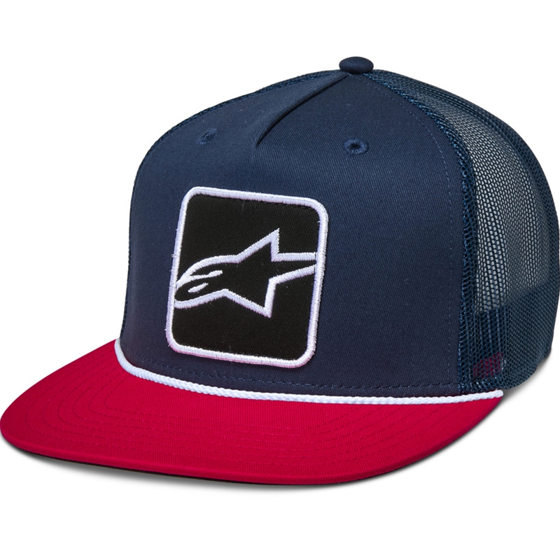 Șapcă Alpinestars Control albastru-albastru-roșu