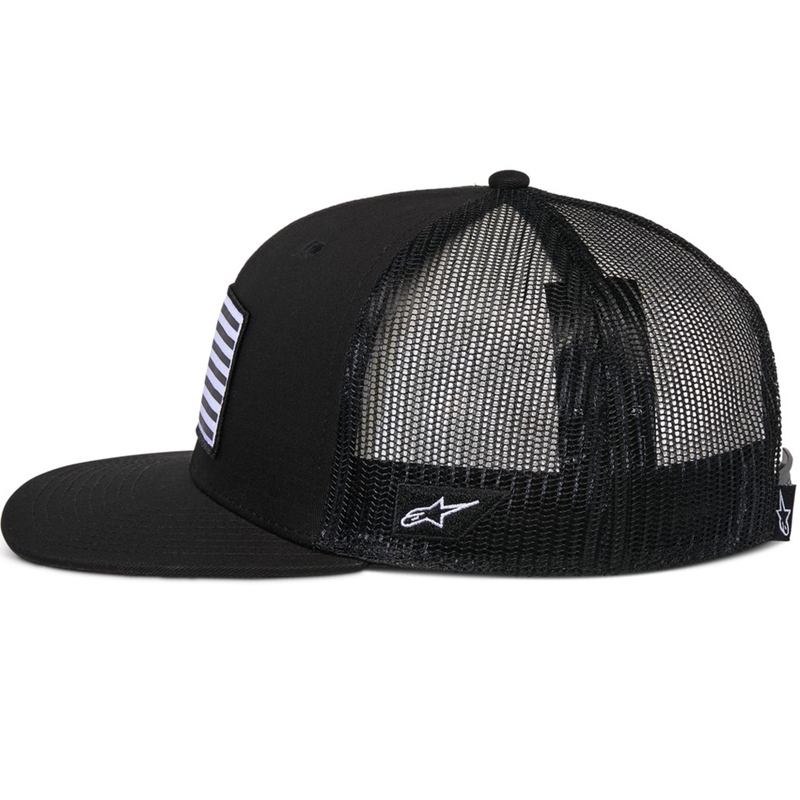 Șapcă Alpinestars Flag negru-negru