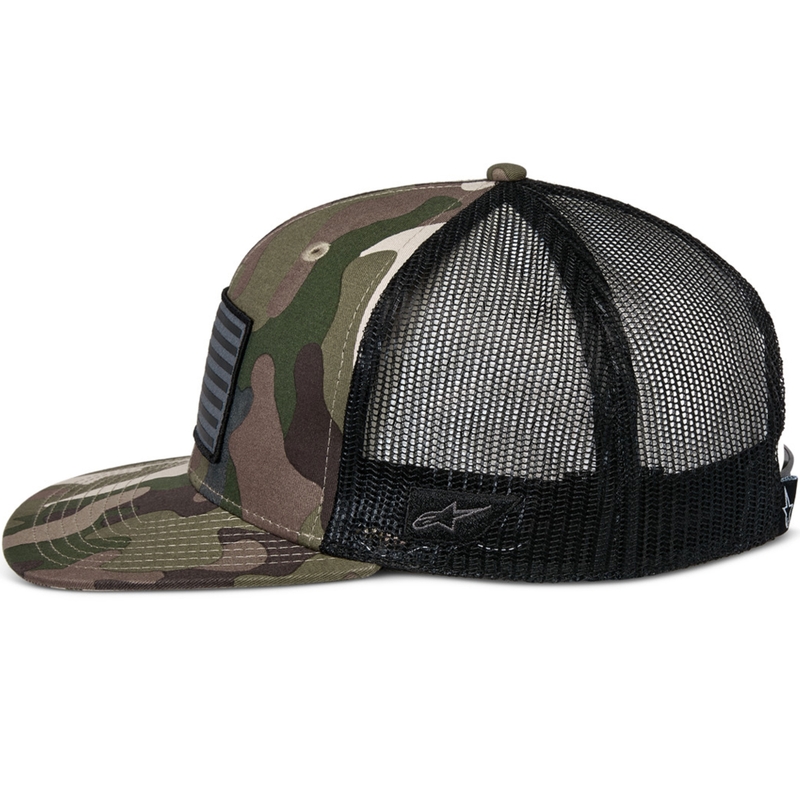 Șapcă Alpinestars Corp verde camo-negru