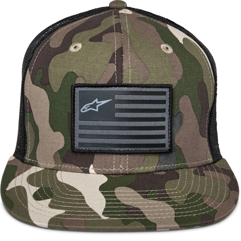 Șapcă Alpinestars Corp verde camo-negru