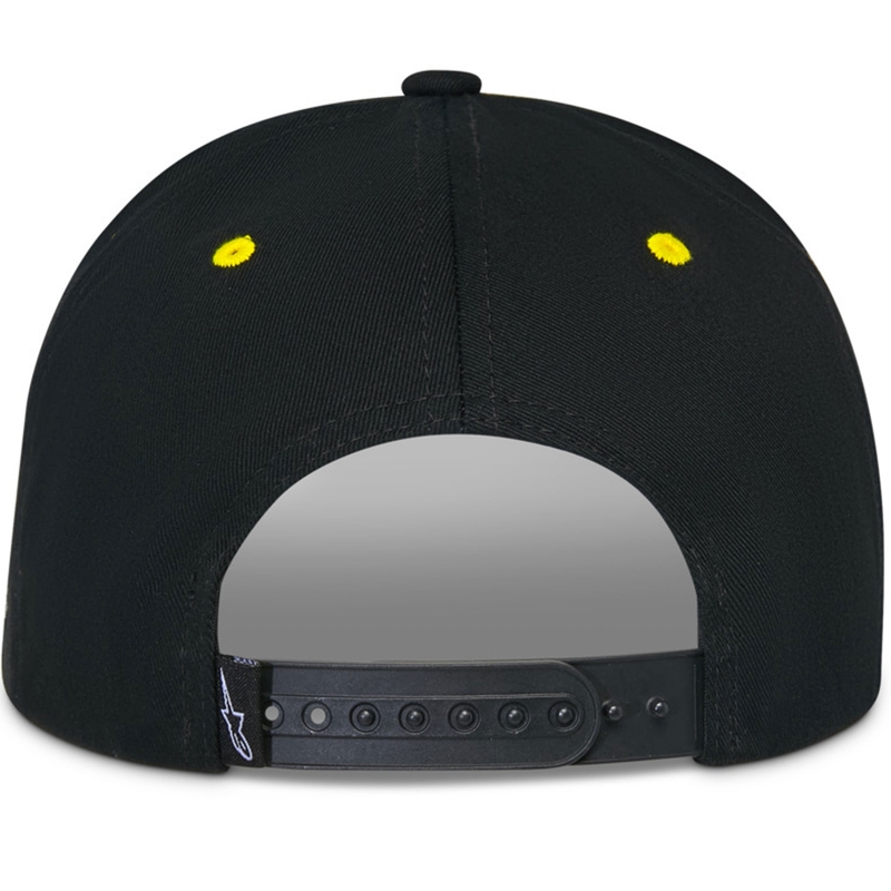 Șapcă Alpinestars Thickness Snapback negru-galben fluo