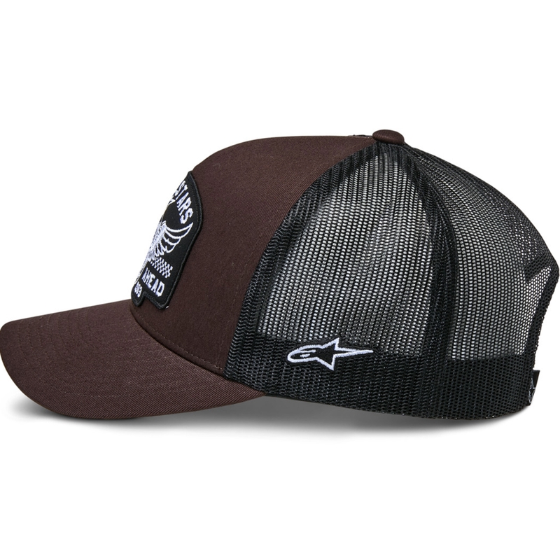 Șapcă Alpinestars Heritage Patch maro-negru
