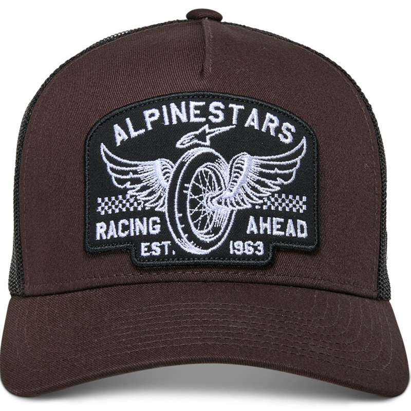 Șapcă Alpinestars Heritage Patch maro-negru