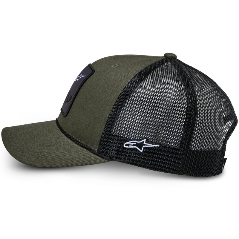 Șapcă Alpinestars Booted verde-negru